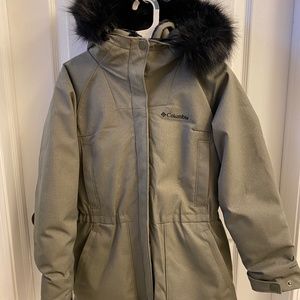 Girls Columbia extra warm coat